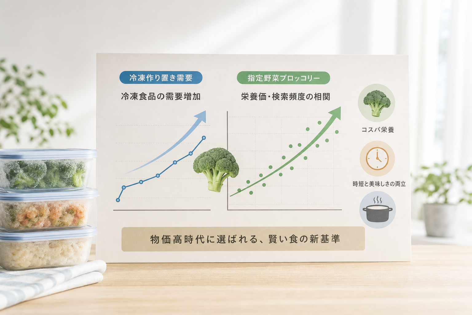 物価高で需要が増す「冷凍ストック」や「コスパ栄養」をヒットさせる条件とは?