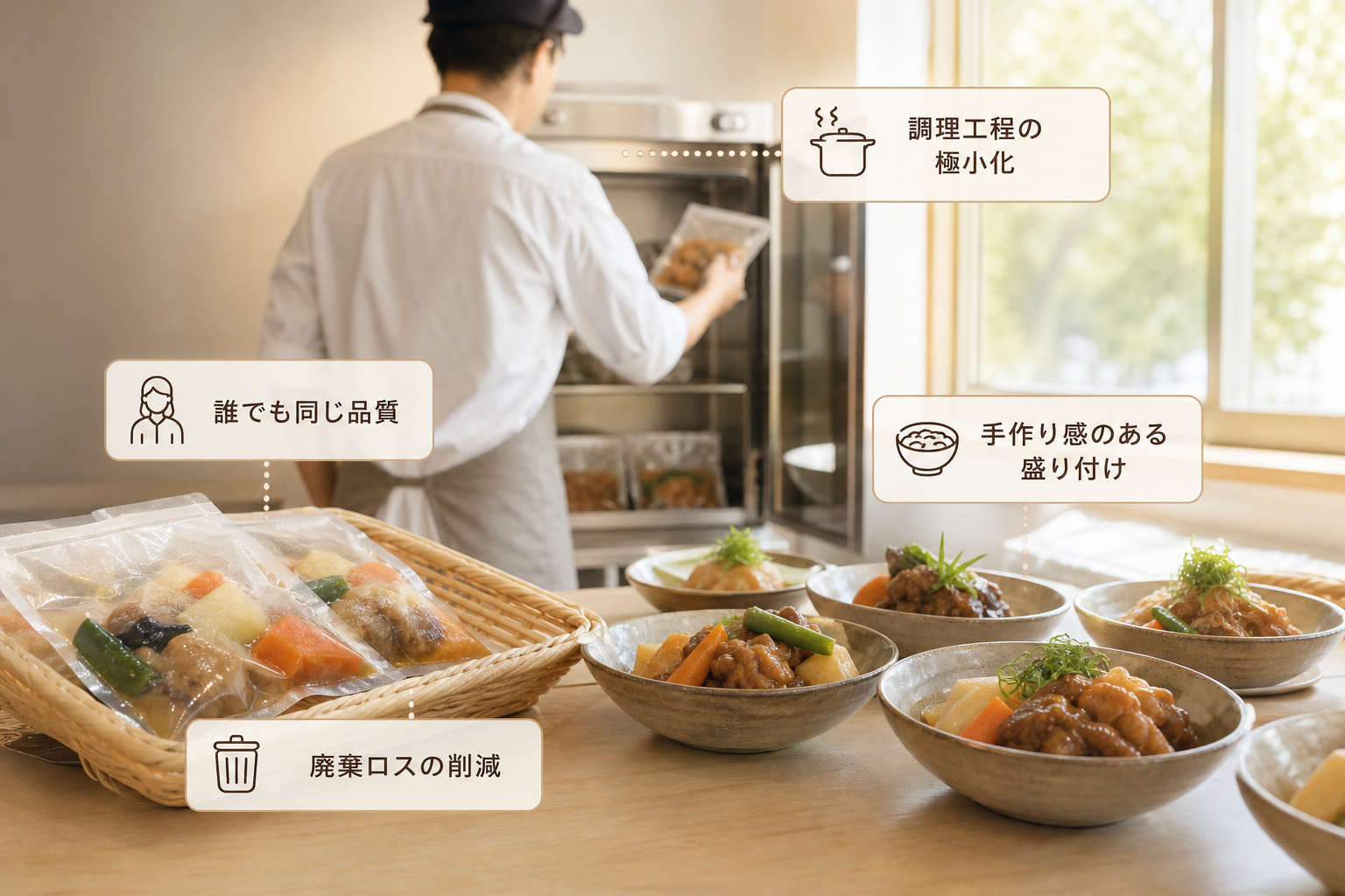販売現場の調理負荷を軽減する「オペレーション視点」の商品設計とは？