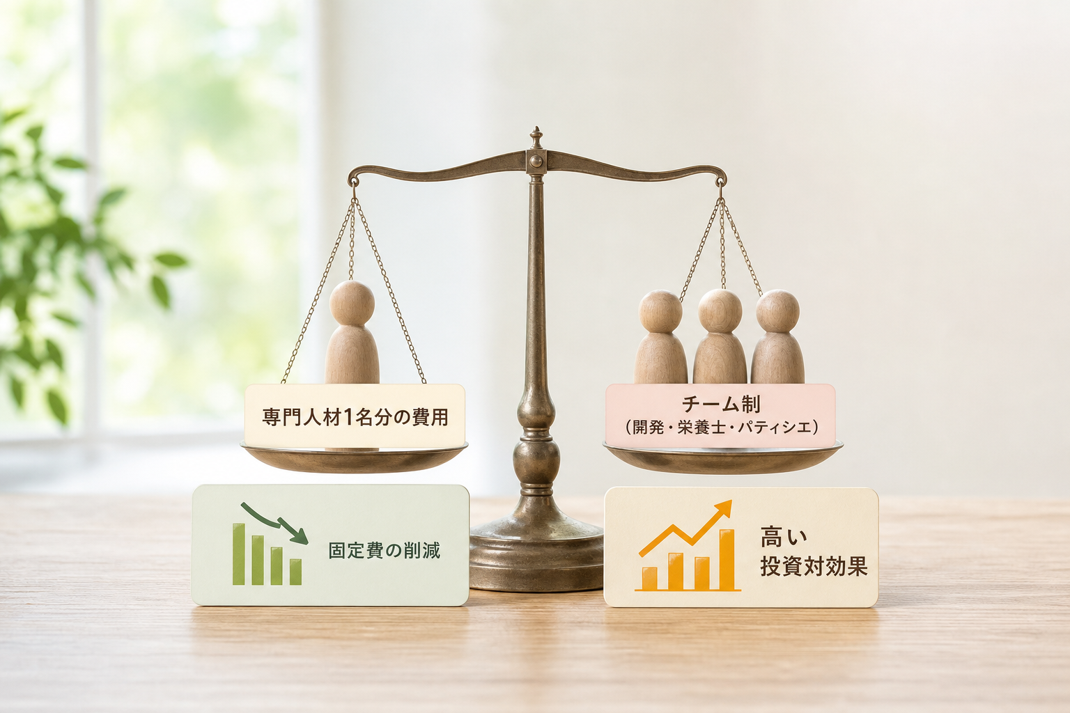 自社の規模や予算に最適な食品OEM開発支援を「専門性」と「コスト」で選ぶ基準とは？