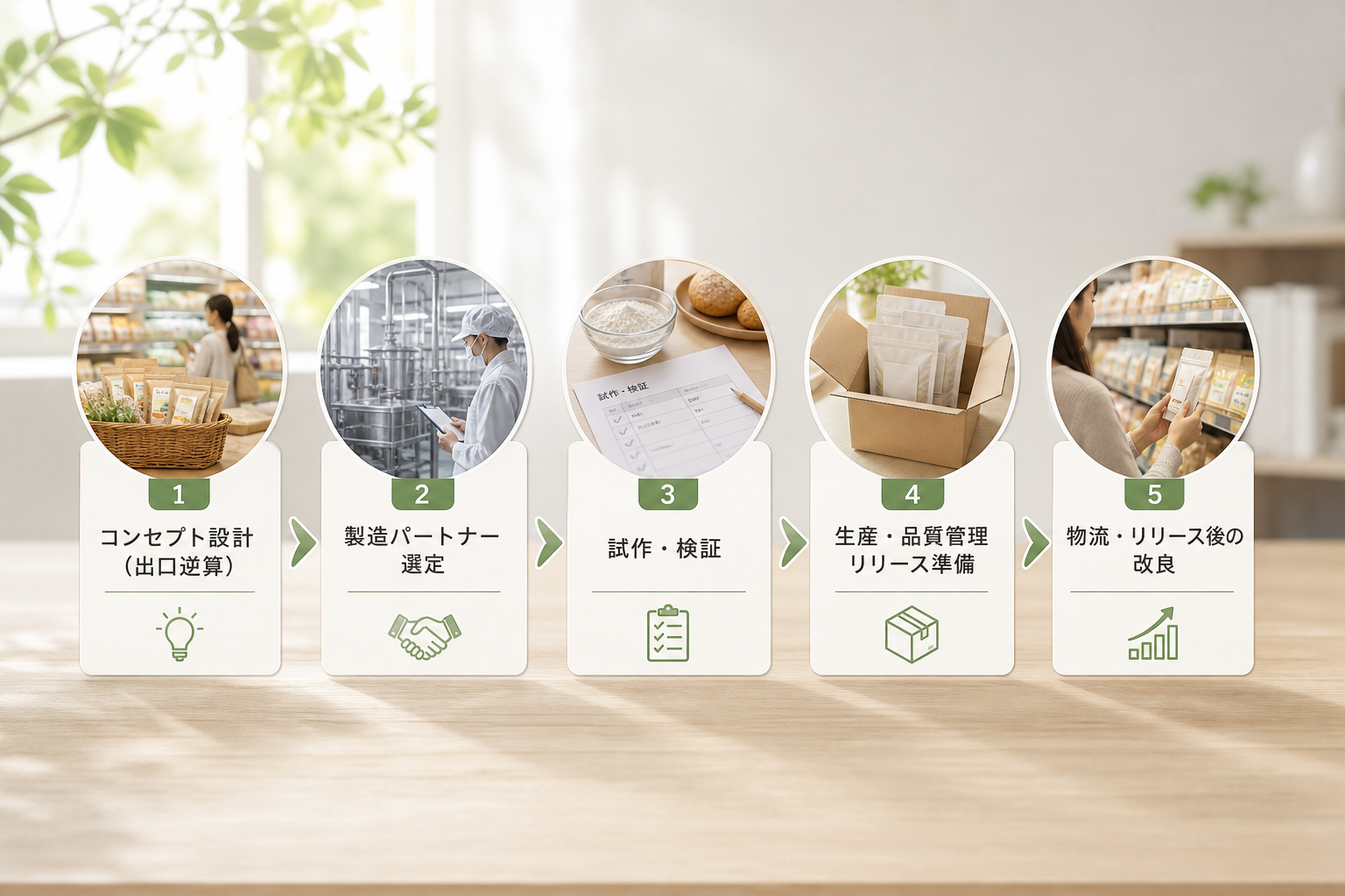 出口戦略から逆算するグルテンフリーOEMの開発ステップとは?